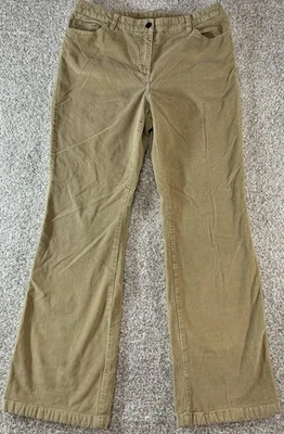 Женские прямые бежевые вельветовые брюки Style & Co. Y2K размер 12 - Изображение 1 из 4