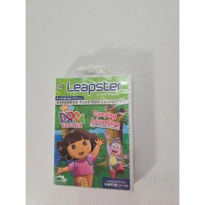 NIP LeapFrog Leapster Dora the Explorer Camping Adventure Learning Game - Image 1 of 4