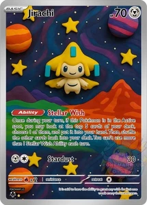 Jirachi Non Holo Pokemon Card VMAX EX GX ACG V Star custom - Picture 1 of 4