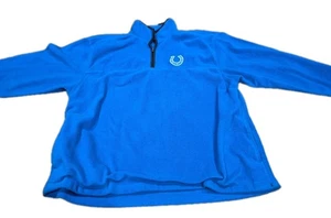 Pullover de colección NFL Indianapolis Colts polar 1/4 cremallera para hombre talla XL - Imagen 1 de 6