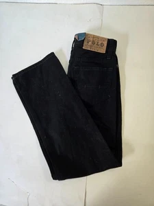 Polo Ralph Lauren Boys Slit Fit 381 Denim Jeans Black 100% Cotton Size 8 - Bild 1 von 4
