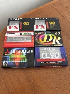 Mixed Blank Audio Media Recording Cassette Tapes incl Maxell *ALL NEW & SEALED* - Picture 1 of 1