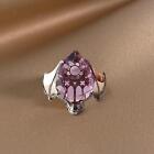 Women Vintage Bat ring Purple Artificial Gemstone Ring Jewelry