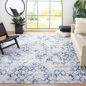 Safavieh Amelia GREY / NAVY 9' X 12' Area Rug - ALA783H-9 - Picture 1 of 3