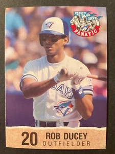 Rob DUCEY 1992 FANATIC Series Oh Henry! #20 Toronto Blue Jays - Picture 1 of 2