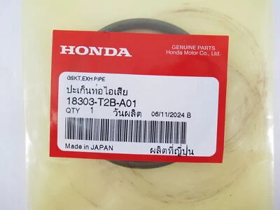 Junta de tubo de escape original OEM Honda 18303-T2B-A01 Foto 1 de 2