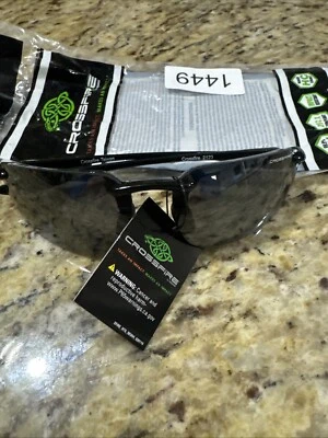 Crossfire 2123 Safety Glasses, Es4, Gray Mirror Scratch-Resistant Lens, new - Image 1 of 4