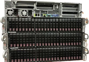 Placa madre Supermicro 24 bahías SFF 219U-10 SYS-2029U-TRTP CTO Server X11DPU 2xPSU - Imagen 1 de 23