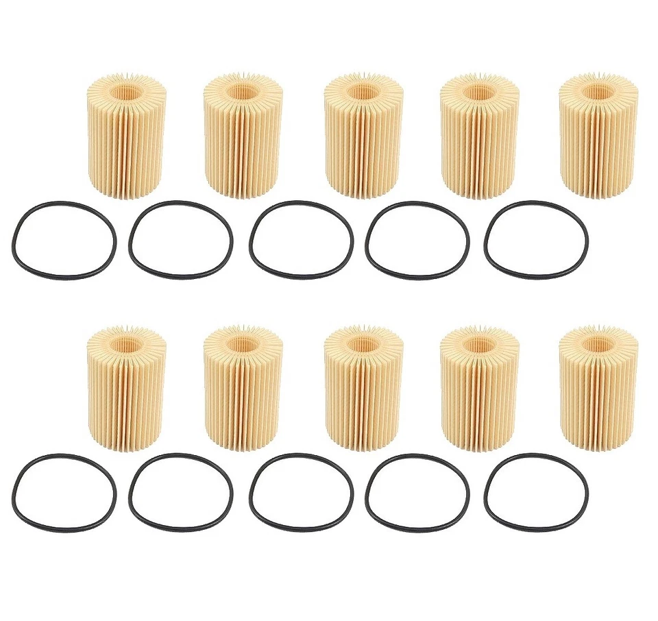 Genuine OEM Set of 10 Engine Oil Filter Element For Lexus IS350 RC350 GS350 - Image 1 of 1