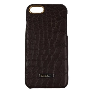 NUEVA CUBIERTA ZILLI IPHONE 7 PLUS 100% CUERO COCODRILO ZBA72 - Imagen 1 de 2