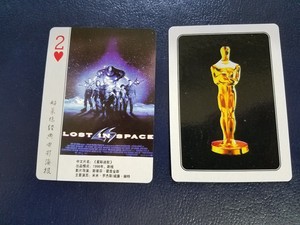 Matt LeBlanc Gary Oldham Heather Graham Lost in Space Hollywood Playing Card