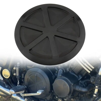 Декоративная крышка бокового двигателя мотоцикла черная для YAMAHA Vmax 1200 1985-2007 - Изображение 1 из 4