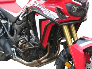 Sturzbügel Heed CRF 1000 Africa Twin DCT Bunker Schwarz + Scheinwerferschutz A - Bild 1 von 6