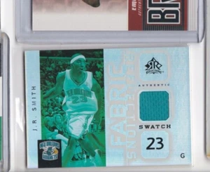 J.R. SMITH 05-06 UPPER DECK REFLECTIONS - FABRIC REFLECTIONS GAME USED CARD - Bild 1 von 23