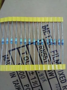 4.99k Ohm Fixed Metal Resistors 5,000 pcs - Picture 1 of 3