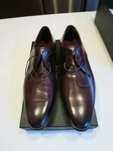 NEU PS PAUL SMITH braune Lederschuhe für Herren Oxford UK 10 US 11 EU 44 Halbschuh - Bild 1 von 12