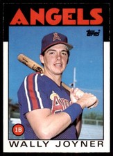 1986 Topps Traded Wally Joyner Baseball Cards #51T
