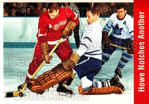 1994 Parkhurst Missing Link 56-57 #160 Gordie Howe, Ed Chadwick, Rudy Migay - Image 1 of 1