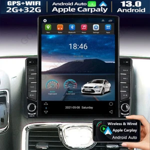 9.7“ For Dodge Grand Caravan 2011-2020 Android 13 Carplay Car Stereo Radio Navi - Picture 1 of 24