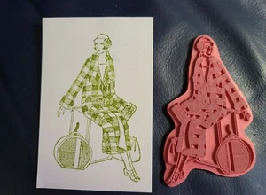 Red Rubber Stamp - Picture 1 of 4