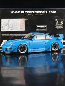 *RARE* 1/18 AUTOart Porsche 911 RWB 993 Blue - Picture 1 of 5