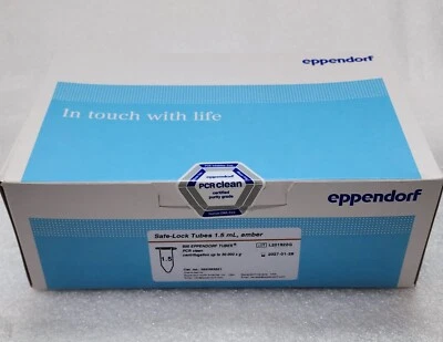 Eppendorf 022363221 Microtubo 1,5 ml Tubos Safe-Lock 500 Pk, CADUCIDAD 2027 Foto 1 de 3