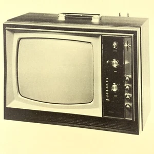 1968 Wards Airline TV GEN-12069A/B Wire Schematic Service Manual Vtg Original - Picture 1 of 2