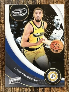 2025 Panini - #4 Tyrese Haliburton - Indiana Pacers - NM-Mint Condition - Picture 1 of 2