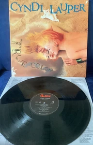 CYNDI LAUPER True Colors original PROMO LP 1986 (PORTRAIT OR 40313) Promotional - Picture 1 of 4