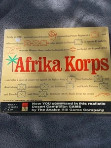 Rare Afrika Korps, Avalon Hill, 1975 - Picture 1 of 5