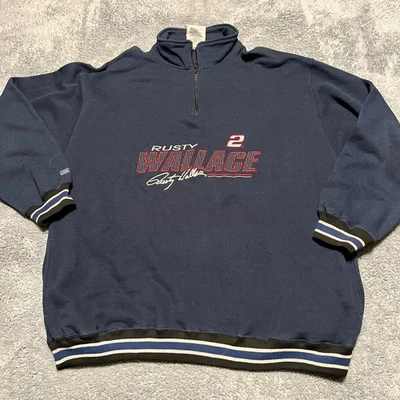 Moletom Chase Authentics NASCAR Rusty Wallace Masculino GG Casual Casual  - Imagem 1 de 4