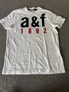 VTG Abercrombie & Fitch Shirt Kids XL Distressed Muscle - Picture 1 of 10