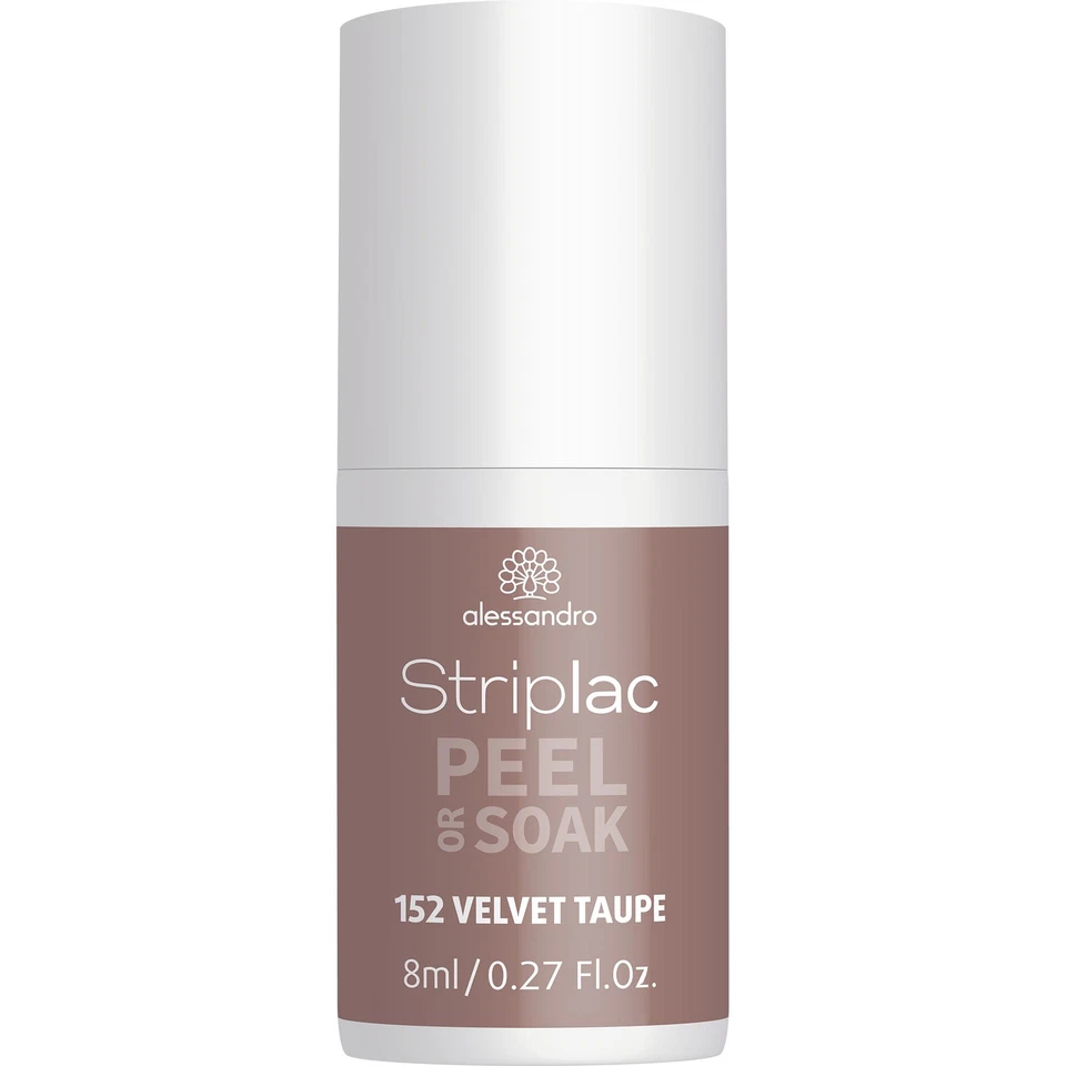 Alessandro Striplac Peel or Soak 152 Velvet Taupe 8ml - Bild 1 von 1
