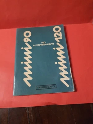 Mini 90 - 120, 1000-1300 Innocenti Libretto uso e manutenzione originale 1976 - Immagine 1 di 4