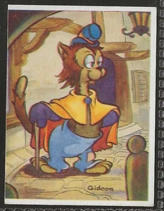 BARRATT-CHARACTERS FROM FILM CARTOONS 1940-#048- PINOCCHIO - GIDEON - Picture 1 of 2