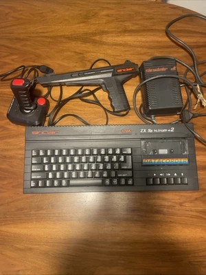 Sinclair Zx Spectrum 128K +2 Action Pack - Imagen 1 de 4