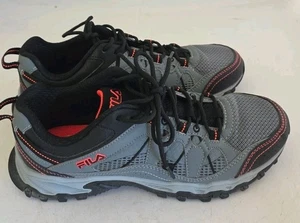Fila  Women's Explore Trail Shoe Hiking Size 9.5 Grey Black Pink Exl  Condition - Picture 1 of 6