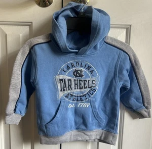 NCAA CAROLINA TARHEELS ATHLETICS YOUTH HOODIE SIZE 3T FREE SHIPPING - Picture 1 of 4