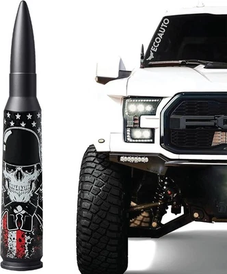 50 CAL BADASS BULLET ANTENNA® FOR FORD F150 F250 F350 RAPTOR BRONCO RAM TRUCKS - Image 1 of 4