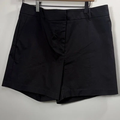 Черные шорты Ann Taylor Metro средняя посадка размер 12. Новый с Ярлыками - Изображение 1 из 4