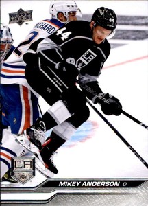 2023-24 Upper Deck Series 1 #86 Mikey Anderson Los Angeles Kings