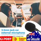 3.5mm Jack Car Microphone Stereo Mini Plug Wired External Mic for PC Auto Radio