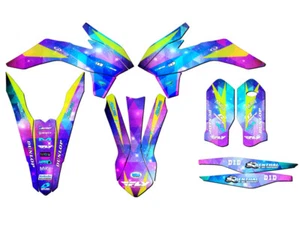 Kit de gráficos EXC-F SPACE KADET Galaxy Senge 2016 compatible con KTM - Imagen 1 de 10