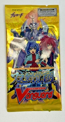 Cardfight!! Vanguard VGE-BT05 Awakening Of Twin Blades Booster Pack 5 cartas raro Foto 1 de 2