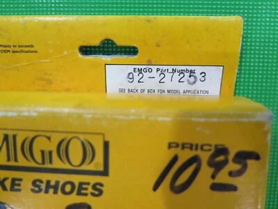 Zapatas de freno Emgo 92-27253 YTM200 / 225 YFM 200 /225 BW200 NOS (8A2-1) Foto 1 de 3