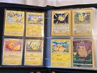 Énorme lot de cartes Pokémon vintage - collection WoTc & relieur moderne Pikachu & Évoli