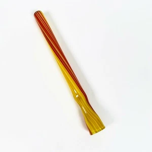PIPA CLÁSICA RECTA DE VIDRIO PARA FUMAR LUFKA FIFKA SOPORTE PARA CIGARRILLOS 1 PIEZA - Imagen 1 de 10