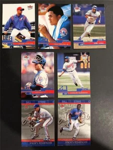 Fleer Ultra Montreal 2003 Expos Team Set de 7 tarjetas con impresión corta SP - Imagen 1 de 1