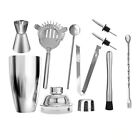 Cocktail Shaker Set 9 Pieces Stainless Steel Bartender Kit Drink Mixer...