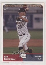 2006 MultiAd Sports Mahoning Valley Scrappers Dan Eisentrager #10